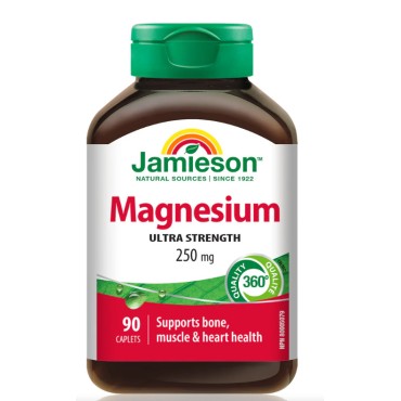 Jamieson Magnesium 250MG Caplets 90`S