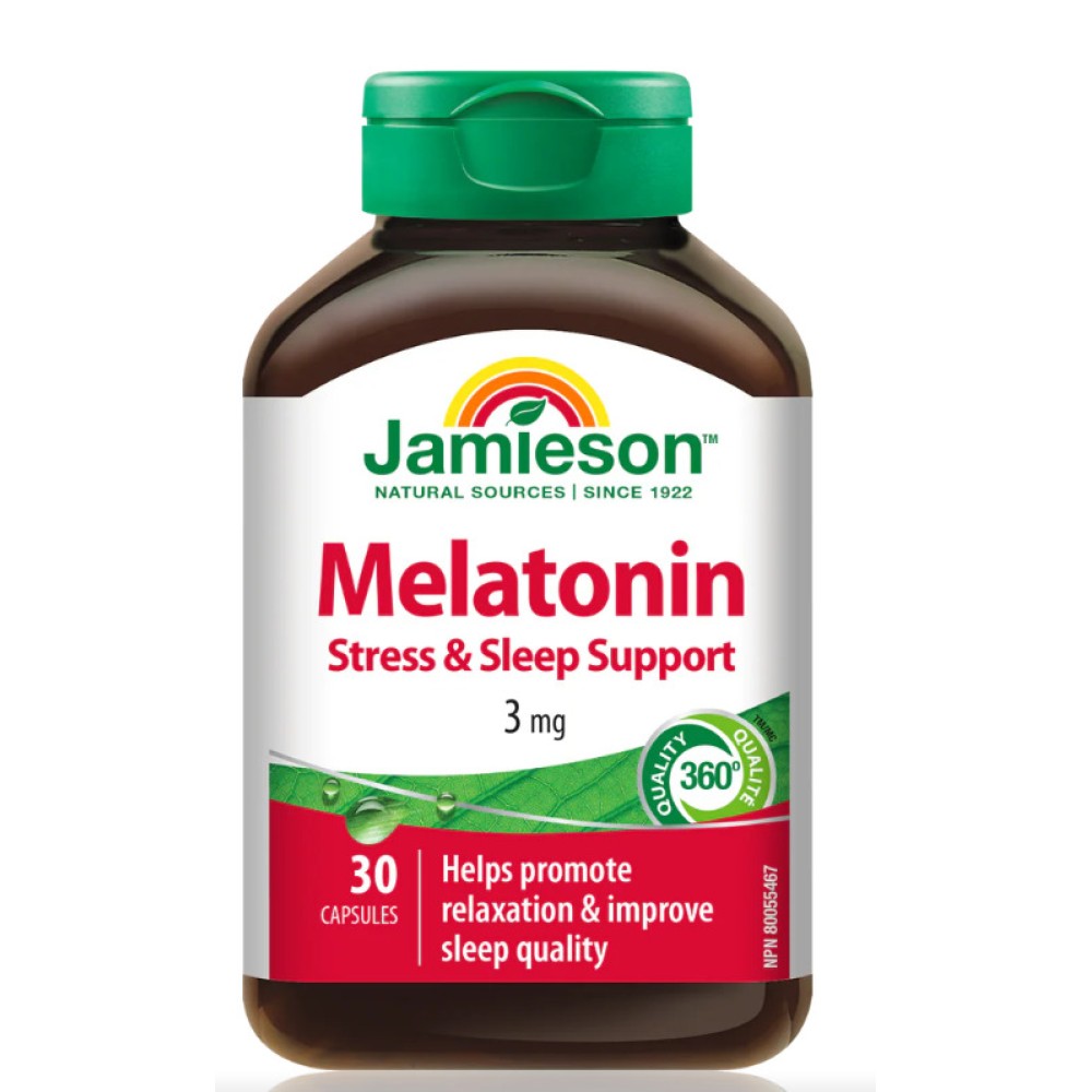 Jamieson Melatonin 3MG Capsules 30`S