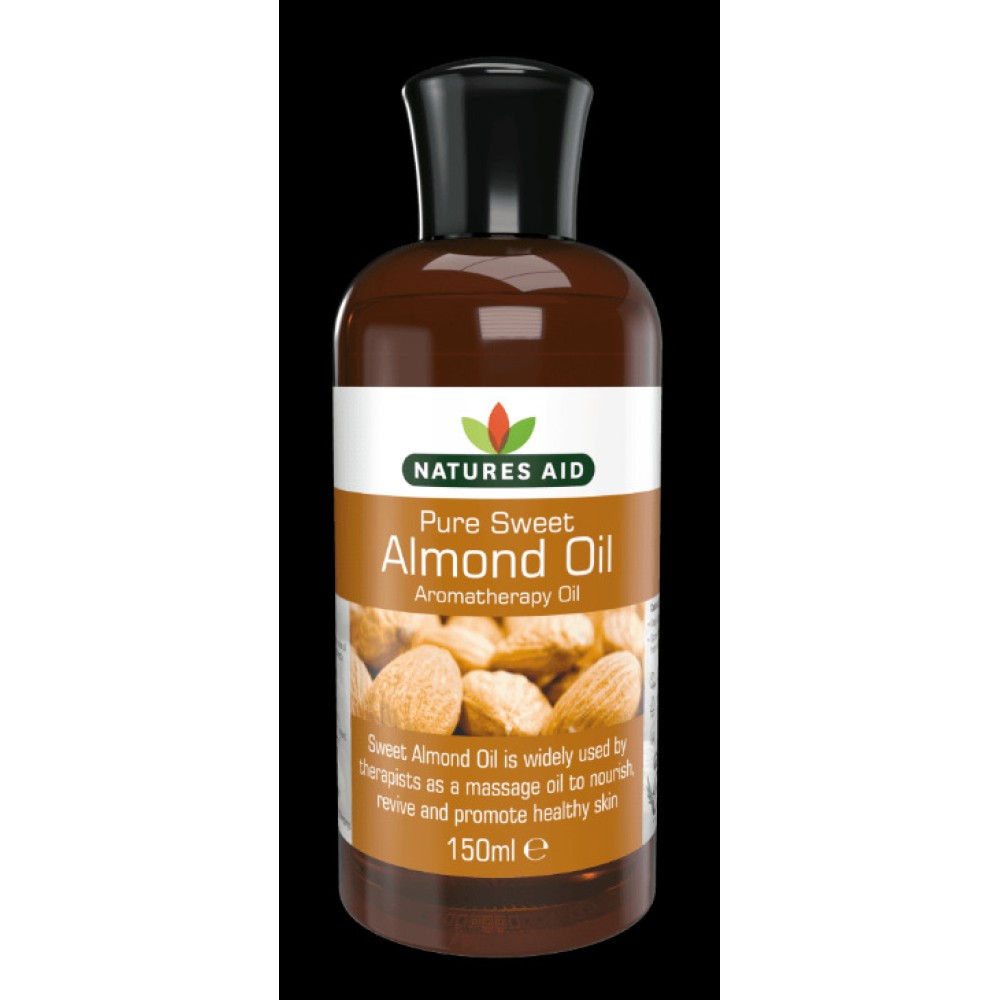 Natures Aid Pure Sweet Almond Oil - 150ml