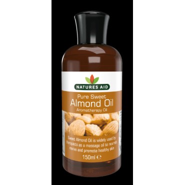 Natures Aid Pure Sweet Almond Oil - 150ml