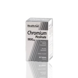 Health Aid Chromium Picolinate 1800μg Tabs 60's