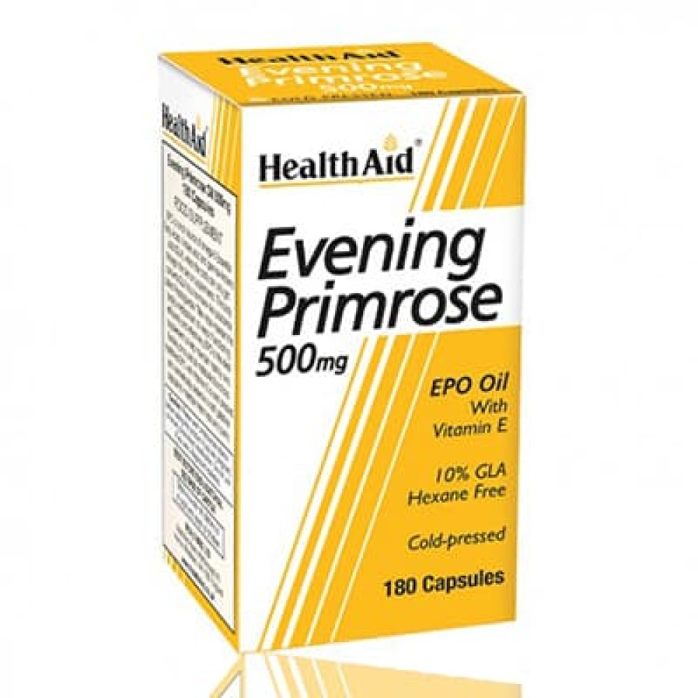 Health Aid Evening Primrose Oil 500mg 180 Softgels