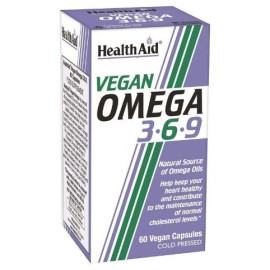 Health Aid Vegan Omega 3-6-9 Capsules 60's