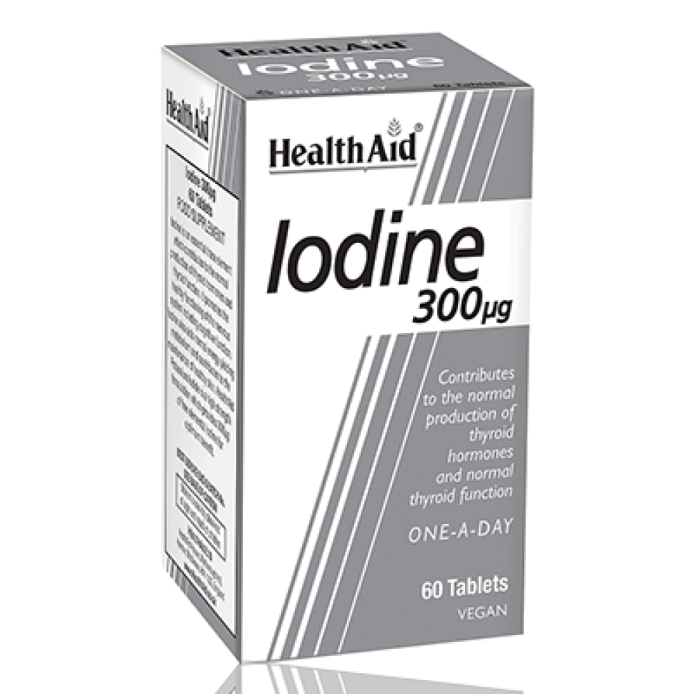 Health Aid Iodine 300µg  Tabs 60's