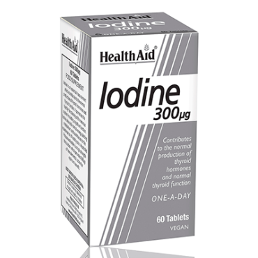 Health Aid Iodine 300µg  Tabs 60's