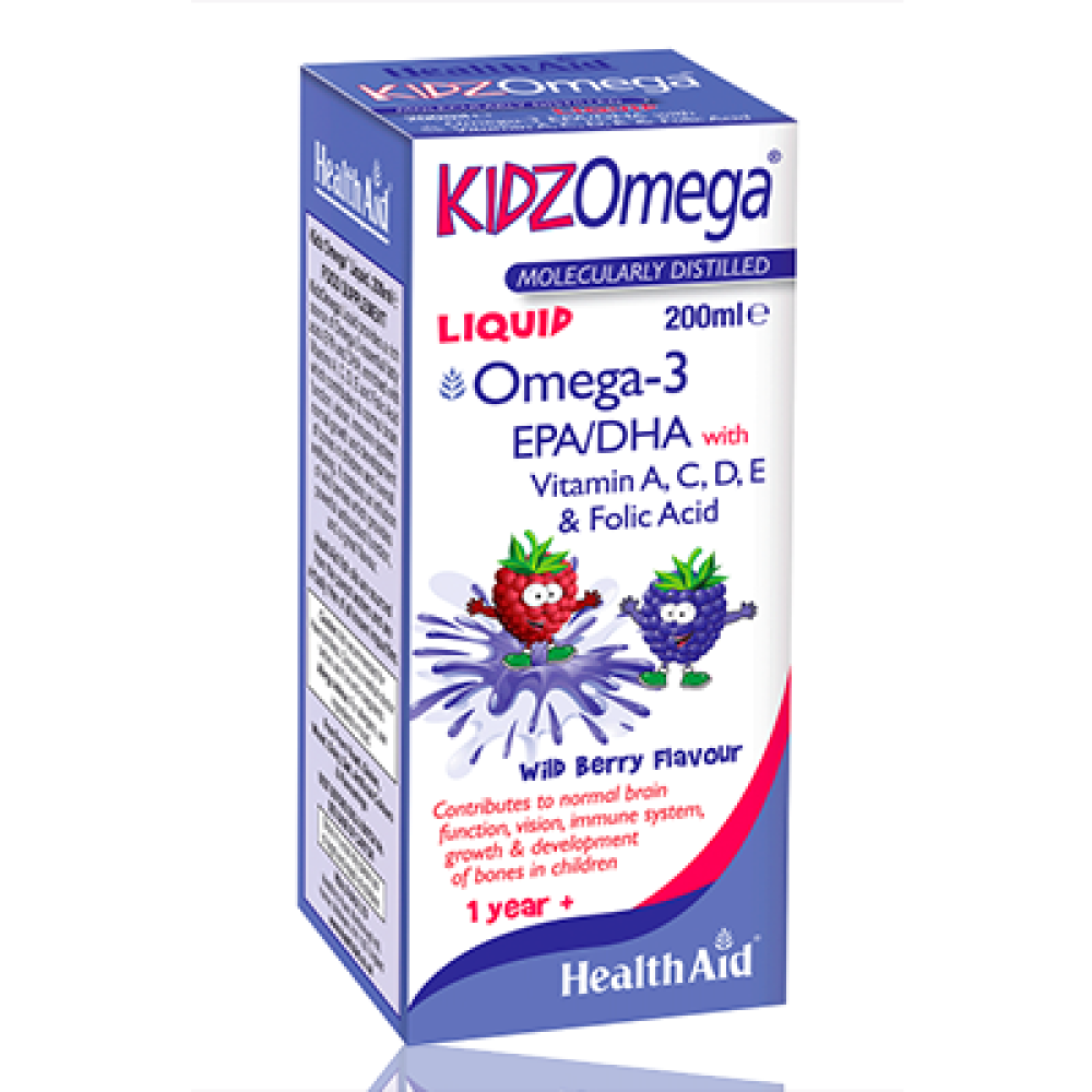 Health Aid KidzOmega Liquid (Berry) 200ml