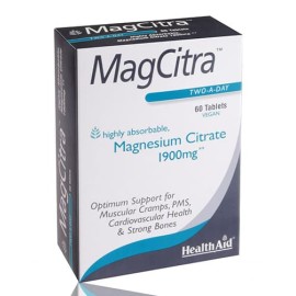 Health Aid MagCitra 1900mg Tabs 60's