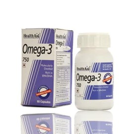 Health Aid Omega 3 750mg Capsules 60's