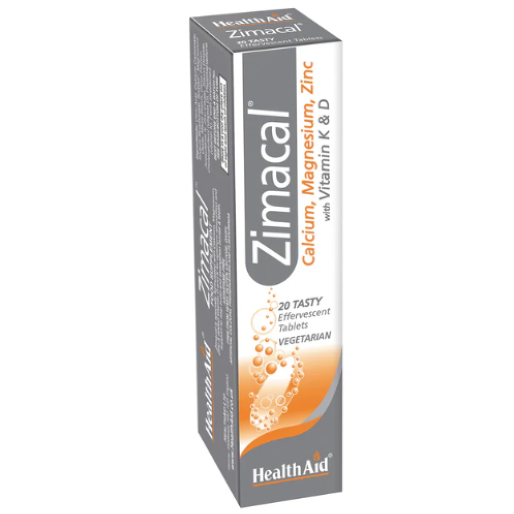 Health Aid Zimacal Effervescent Tabs 20's