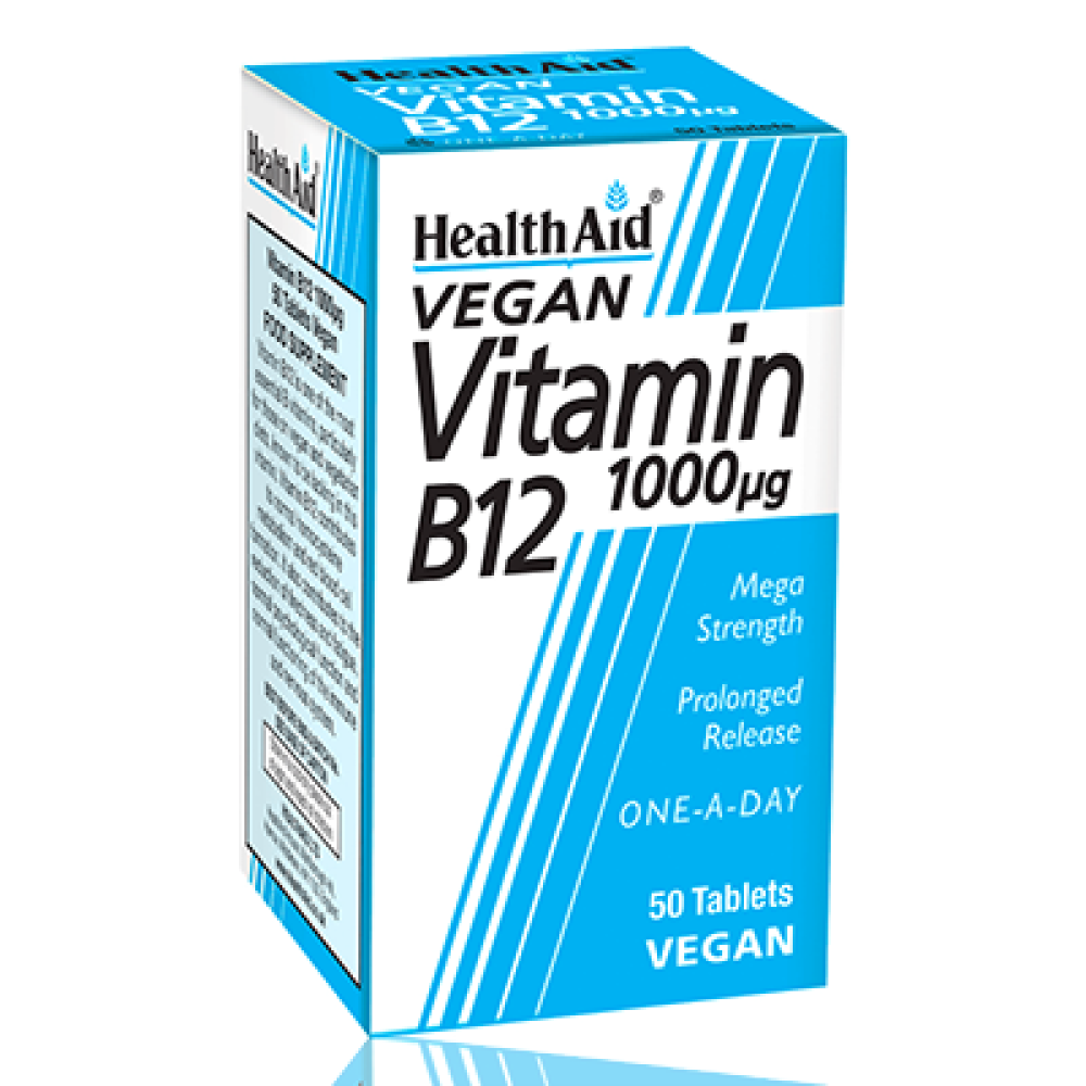 Health Aid Vitamin B12 1000µg PR 50's