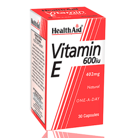 Health Aid Vitamin E 600iu Natural 30's