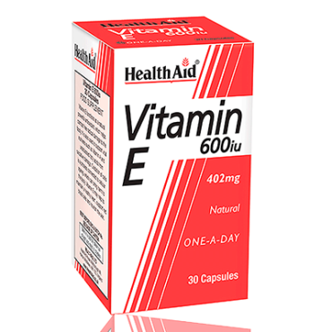 Health Aid Vitamin E 600iu Natural 30's
