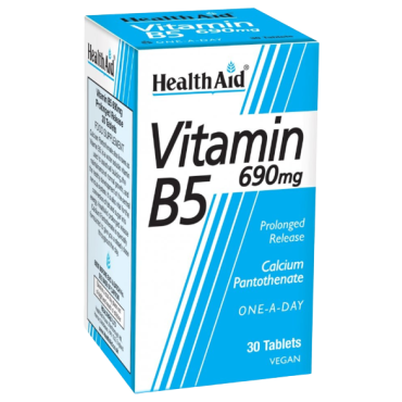 Health Aid Vitamin B5 690mg  Tabs 30's