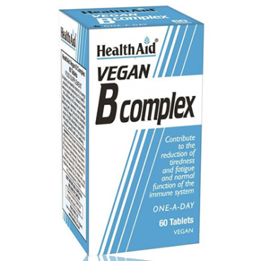 Health Aid Vegan B Complex Tabs 60's
