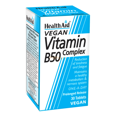 Health Aid Vit B50 Complex PR 30's