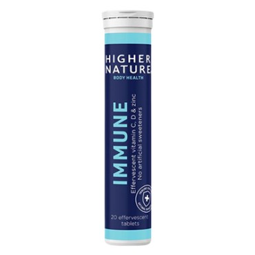 Higher Nature Immune Effervescent Tablets 20's