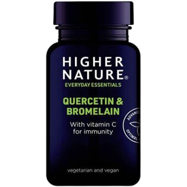 Higher Nature Quercetin & Bromelain + Vit C Tabs 60's