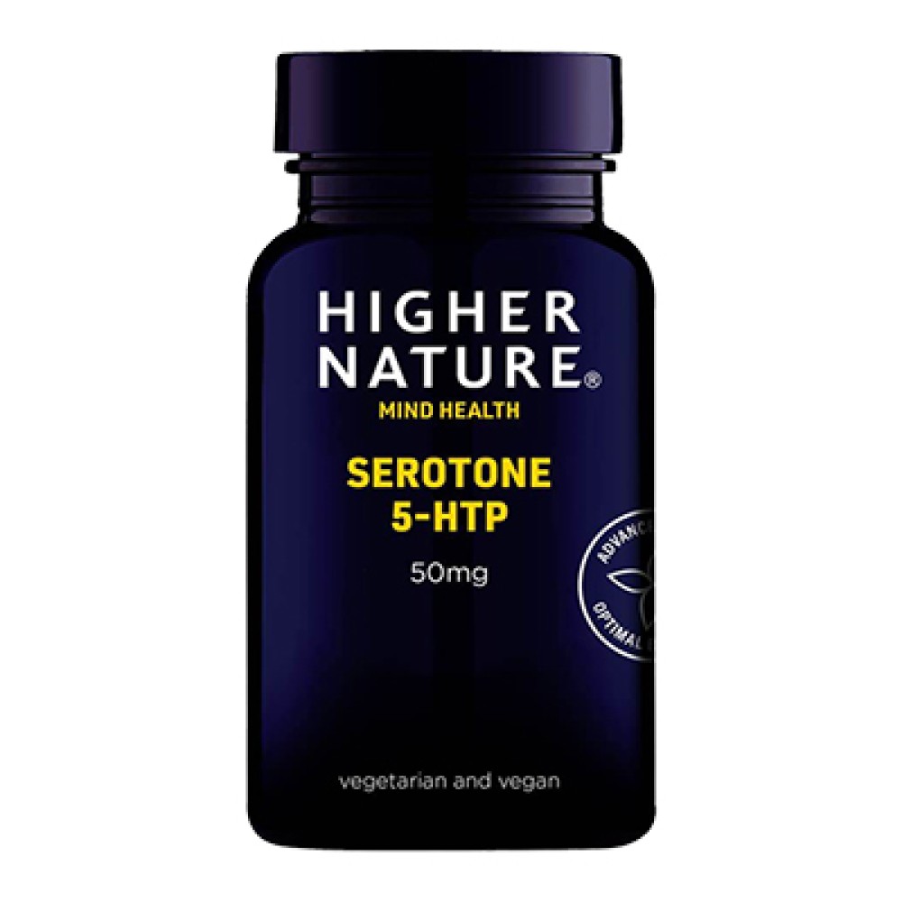 Higher Nature Serotone 5HTP 50mg 90 Caps