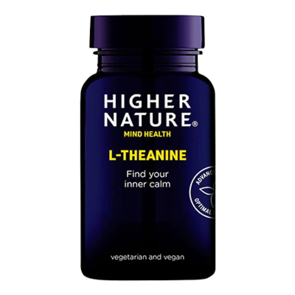 Higher Nature Theanine 100mg 90 Caps