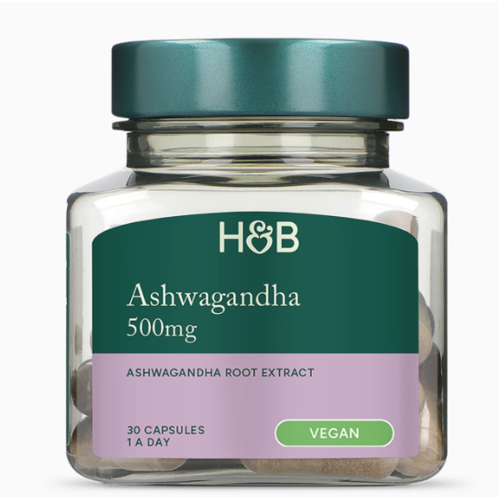 Holland & Barrett Ashwagandha 500mg 30 Capsules