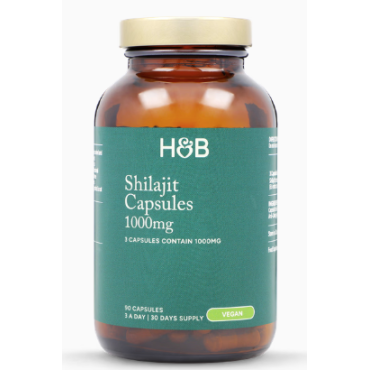 Holland & Barrett Shilajit 1000mg Capsules 90s