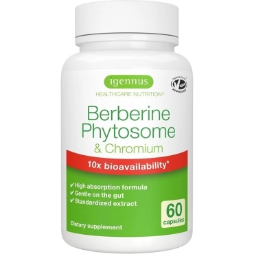 Igennus Berberine Phytosome 550mg with Chromium Capsules 60s 