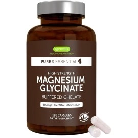 Igennus High Strength Magnesium Glycinate 380mg Elemental Capsules 180s