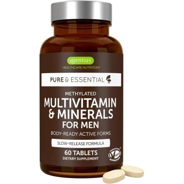 Igennus Methylated Multivitamin for Men with 22 Actives Tablets 60s 