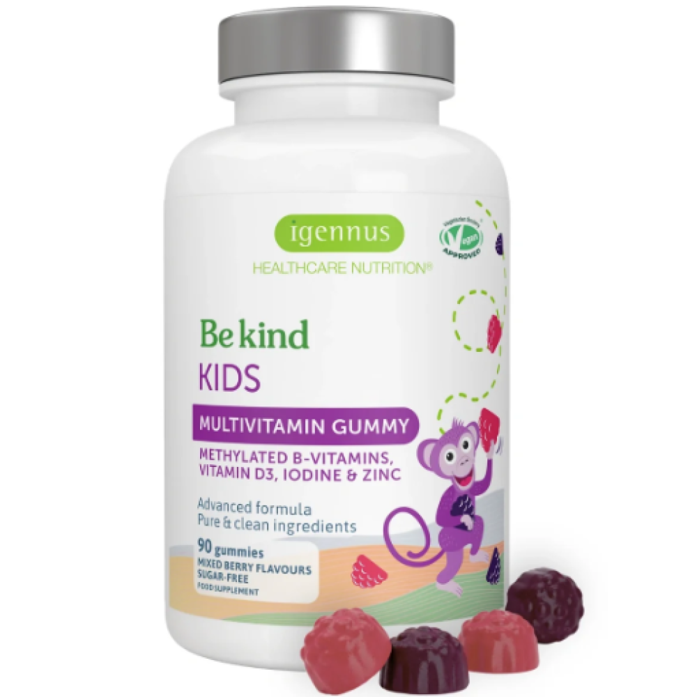 Igennus Healthcare Nutrition Be Kind Kids Multivitamin Gummies 90s