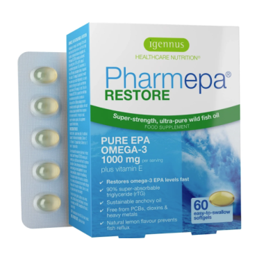 Igennus Pharmepa Restore Pure EPA Omega-3 Capsules 60s