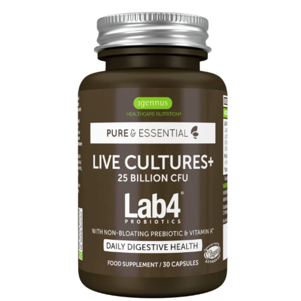 Igennus Live Cultures + Lab4 Lactobacillus Acidophilus & Bifidobacterium 30s