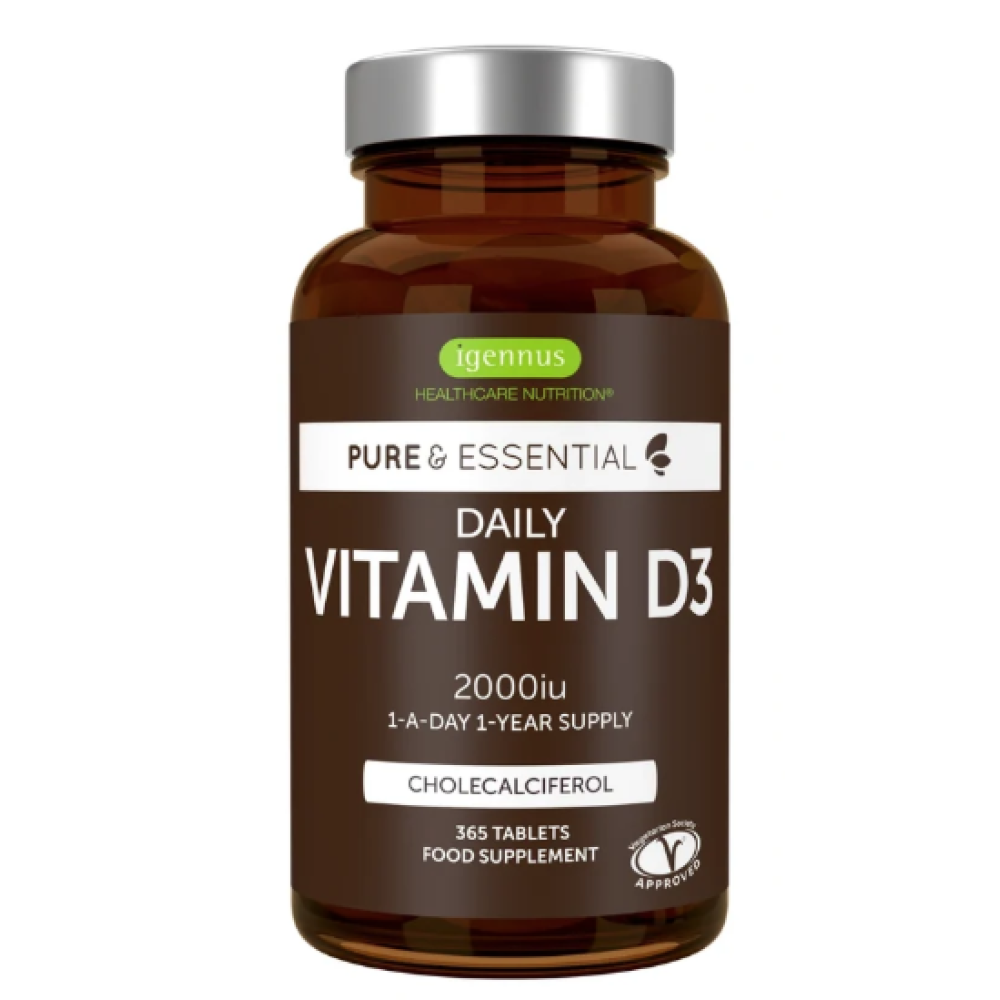 Igennus Vitamin D3 2000iu Tablets 365s