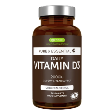 Igennus Vitamin D3 2000iu Tablets 365s