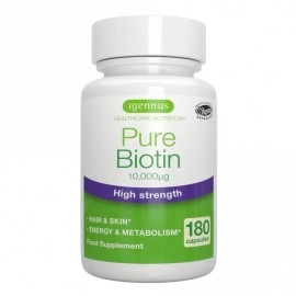 Igennus Pure Biotin 10,000μg Capsules 180s