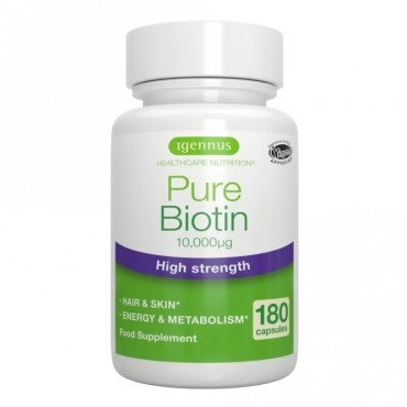 Igennus Pure Biotin 10,000μg Capsules 180s