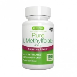 Igennus Pure L-Methylfolate 400mcg Tablets 180s