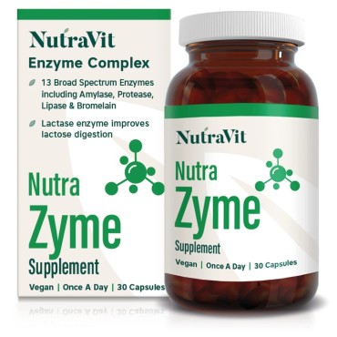 NutraVit NutraEnzyme Caps 30's
