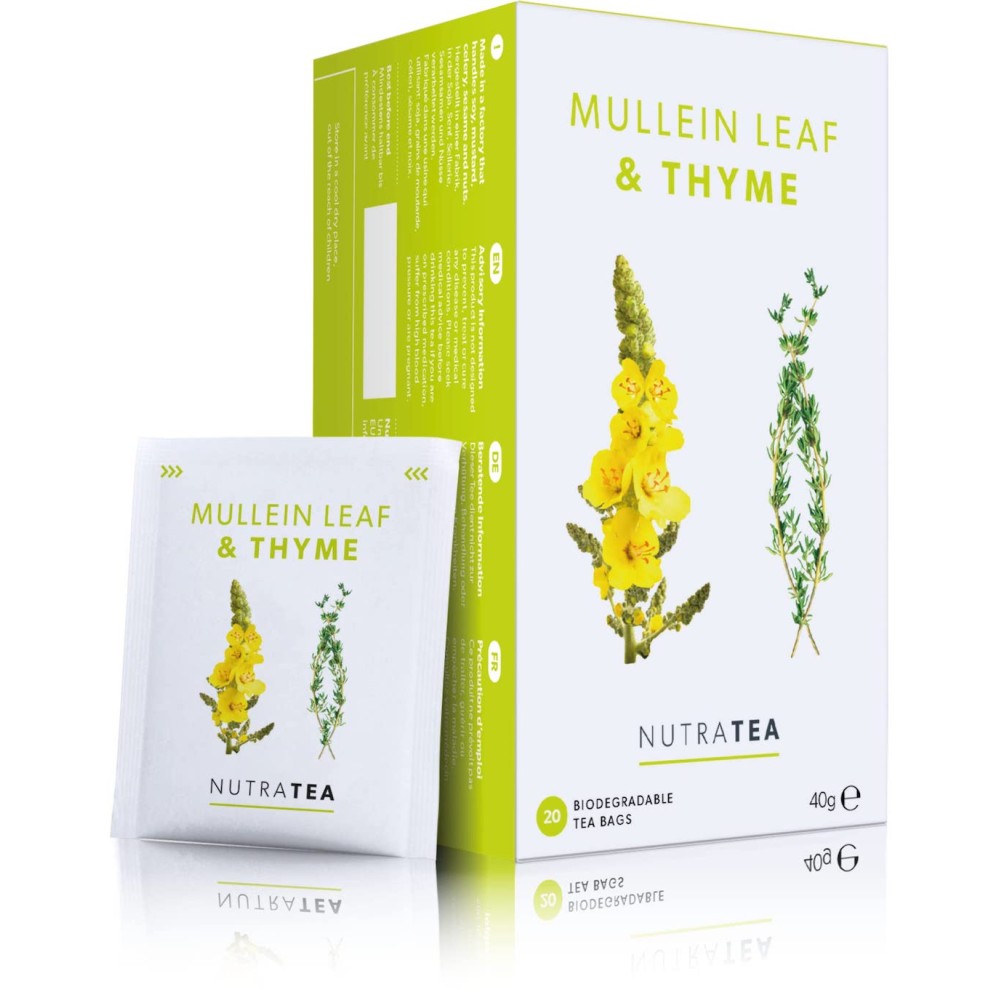 Nutra Tea Mullein Leaf & Thyme 20's