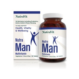 NutraVit Nutra Man Multivitamin Tablets 30's