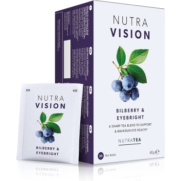 Nutra Tea Nutra Vision Tea-Bilberry & Eyebright 20's