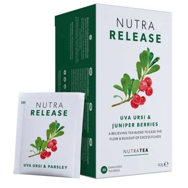 Nutra Tea Nutra Release Tea-Uva Ursi & Juniper Berries-20's