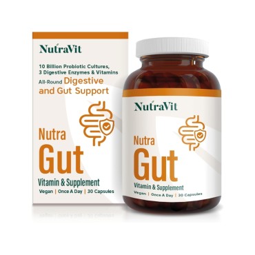 NutraVit NutraGut Caps 30's
