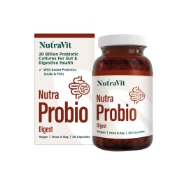 NutraVit  Probio Digest 20 Billion Caps  30's