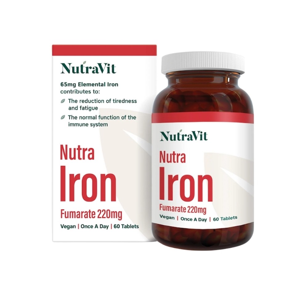 NutraVit NutraIron Fumarate 220mg Tabs 60's