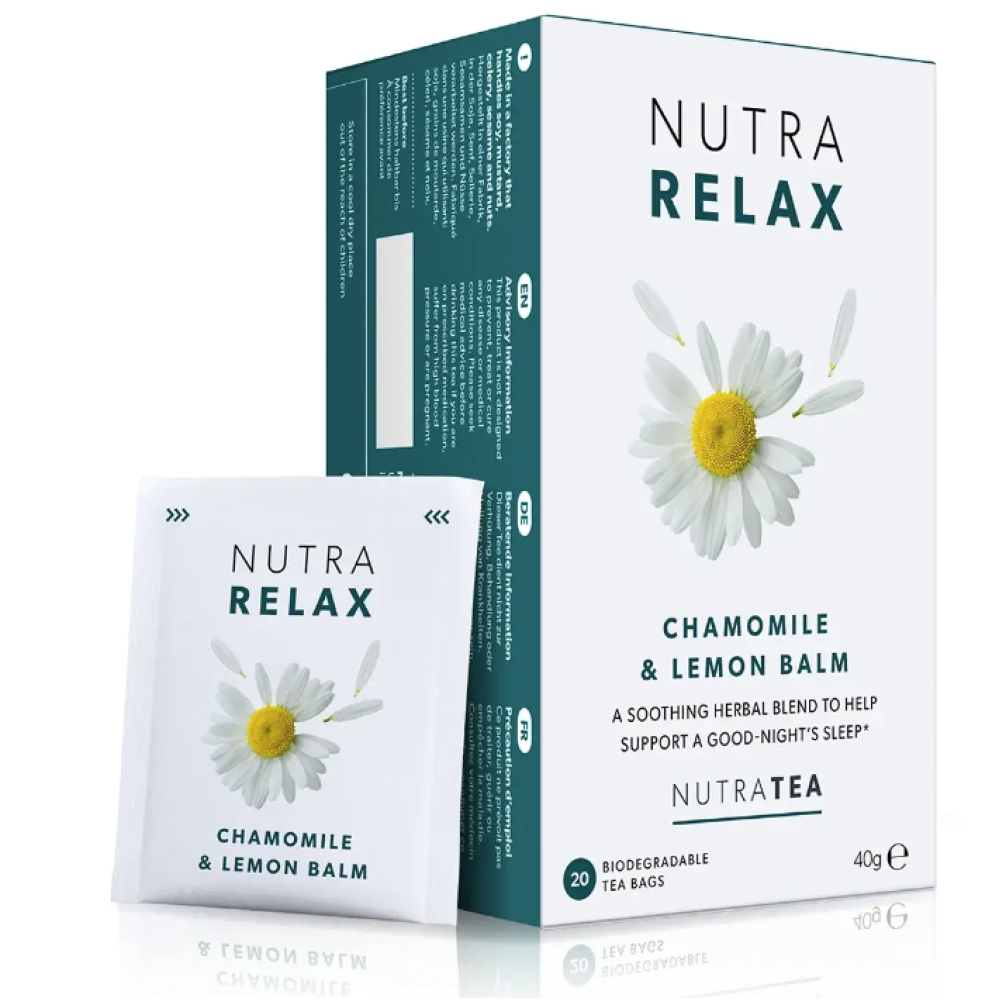 Nutra Tea Nutra Relax Tea-Chamomile & Lemon Balm 20's