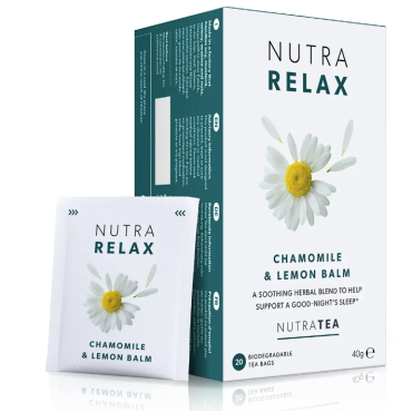 Nutra Tea Nutra Relax Tea-Chamomile & Lemon Balm 20's