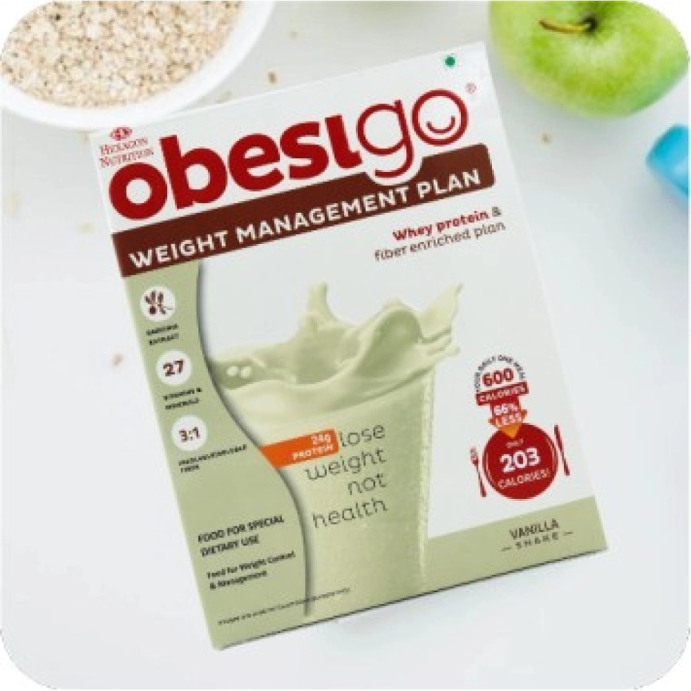 Hexagon Obesigo Vanilla Sachets 50g 7's