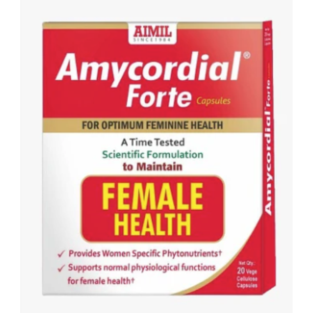 Aimil Amycordial Forte Capsules 20's