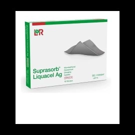 Lohmann & Rauscher Suprasorb Liquacel Ag Sterile 10CM*10CM 10's