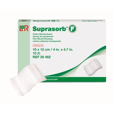 Lohmann & Rauscher Suprasorb F Film Wound Dressing 10CMX12CM 10's